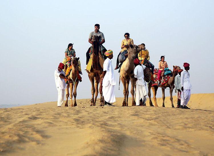 The Desert Royal Heritage Camp Jaisalmer Exterior foto